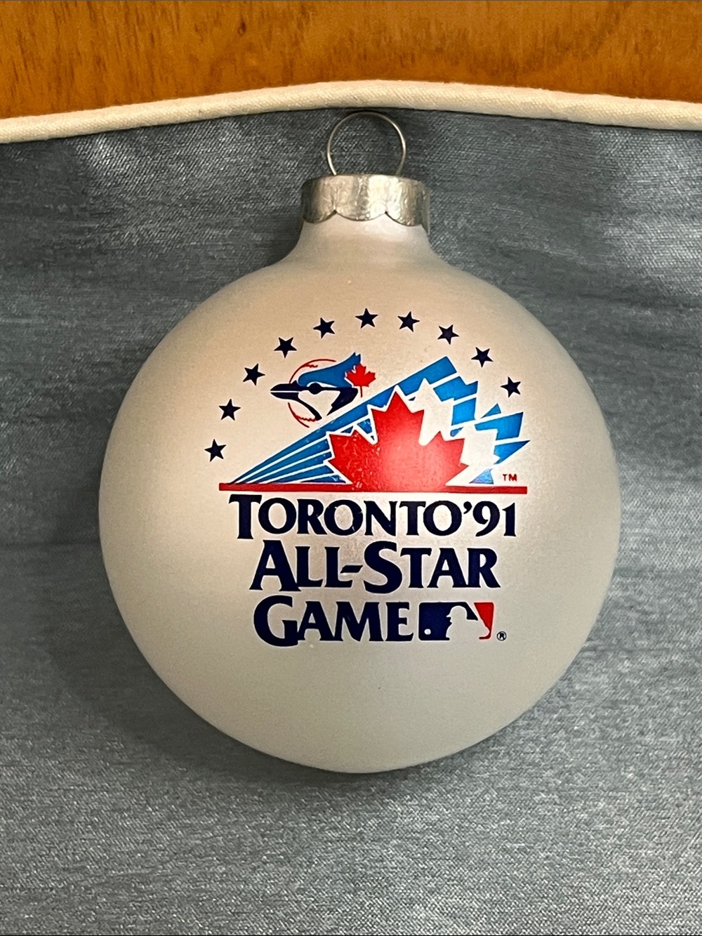 1991 MLB Toronto All-Star Game Plastic Ornament Topperscot Blue Jays